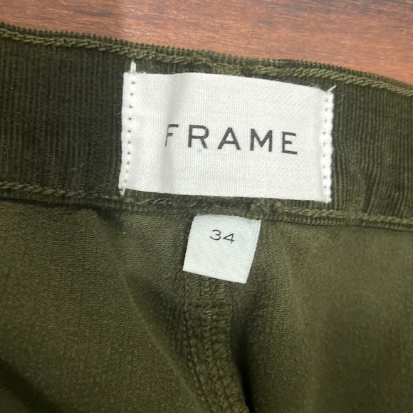 Frame Side Zip Corduroy Pants - Picture 2 of 3